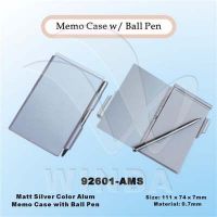 Memo Case with Ball Pen