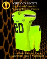 Fully Sublimated American Football Uniforms