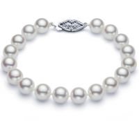 Freshwater pearl bracelet 6-6.5mm. white 7 inches