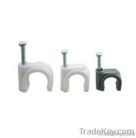 Nylon/Plastic round/flat/Hook type Cable Clips