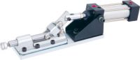 Air-driven toggle clamp