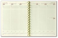 Desk Comb Bound Diary â Management International 186-6L