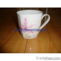 Light flower irregular mug