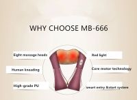 Massage Slimming Belt Type And Massager Properties Far Infrared Slimming Belt Mb-206 