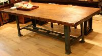 Custom made French Industrial Style Working/Dining Table