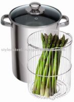 Stainless Steel Asparagus Pot