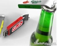 Bottle openner usb flash drive