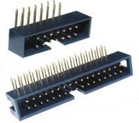 2.54mm Box Header Connector, Electronic Components, R/A