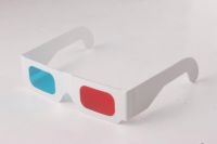 paper Red Cyan 3D glasses