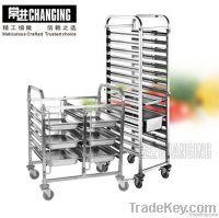 gastronorm rack trolley
