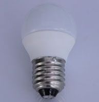 LED bulb G45 plastic body 3W 250LM