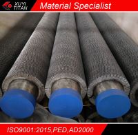 Various of Size High frequency welded spiral serrated finned tube manufacturer