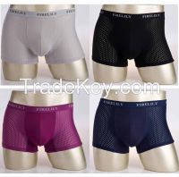 Breathable Style-- Men's Sexy Mesh Boxer Briefs