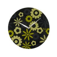 offer glass wall clock