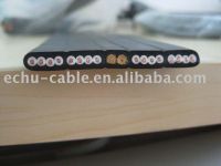 flat elevator cable
