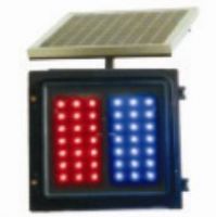 Solar Energy Red&Blue Flash Light