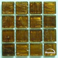 Homee Glass Mosaic Tile, Gold line Series(G25)
