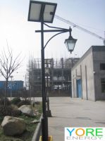 Solar Courtyard Lamp