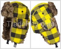 Hot Sale Ear Flaps Unisex Earflap Winter Russian Fur Hat