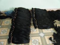 1oo% Natural Human remy Hair virgin raw Hair bulk & wefted tissage