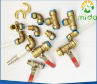 brass fittings for PEX pipes
