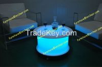 Acrylic LED Light Up Coffee Tables Desks For Hotel Home Commercial use
