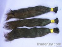 100% remy hair bulk lower price