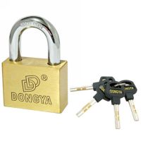 brass padlock