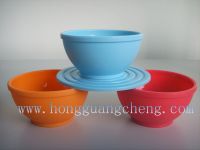 Silicone bowl