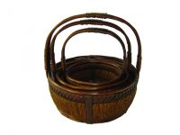 Basket/Handicraft, willow Gift/Storage/Food/fruit basket