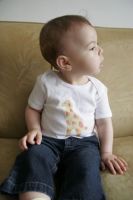 Giraffe organic t-shirt