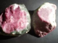 Uncut natural and rare gemstones