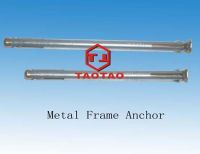 Metal frame anchor