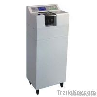 vacuum banknote counter with shutter