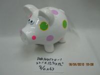 Ceramic piggy money banks