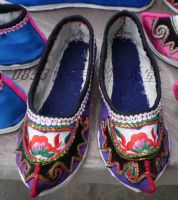 Antique Chinese embroidered shoes