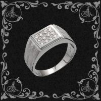 Sterling Silver Men's Ring