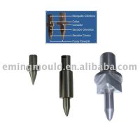 Flow drill, Heat flux impact drill, fluid drill, solid carbide drill