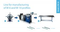 Performation and Roll Forming Line for W-6 and W-10 Profiles