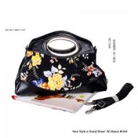 Sell  New classic intellectual woman abuse printing mesh bag HGE09 Kor