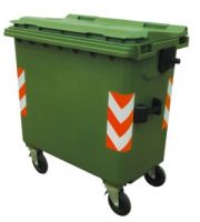 plastic garbage containers 770 lt