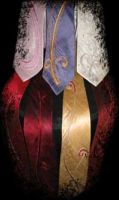 Embroidered neckties