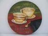 dish ceramic painting(coffee cups)