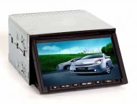 7" TFT LCD 2-din Car DVD/TV/FM/AM/USB/GPS port with touch panel