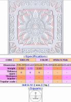 Stylish Design- Premium and Luxury gypsum ceiling tile