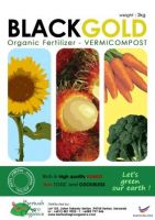 Black Gold Organic Fertilizer (100% vermicompost)