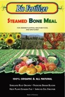 bio fertilizer => bone meal - horn meal