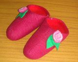 Handmade Felt Indoor Slippers