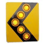 solar powered traffic LED signal arrow board 