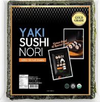 Edible algae Japanese cuisine roasted seaweed for sushi nori